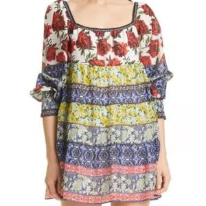 Alice + Olivia Rowen Floral Patchwork